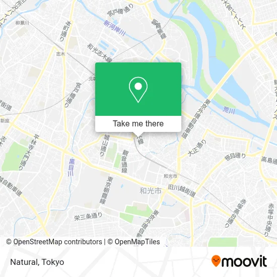 Natural map