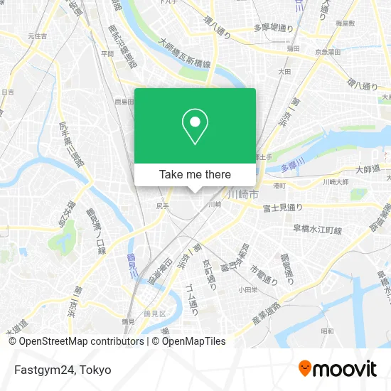 Fastgym24 map