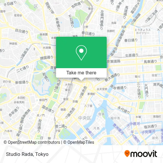 Studio Rada map