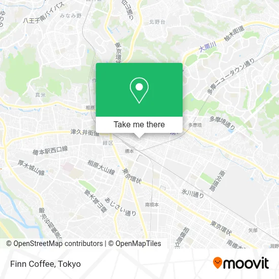 Finn Coffee map