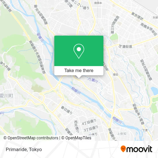 Primaride map
