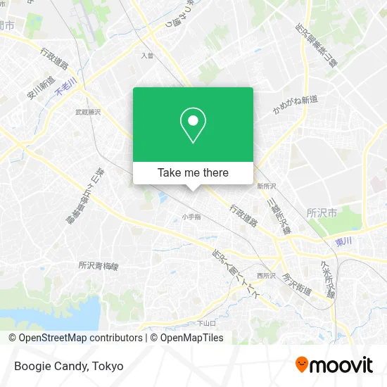 Boogie Candy map
