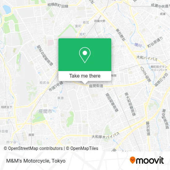 M&M's Motorcycle map