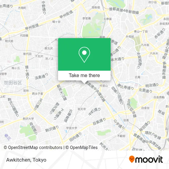 Awkitchen map