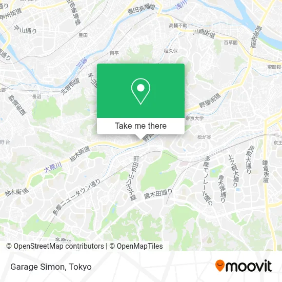 Garage Simon map