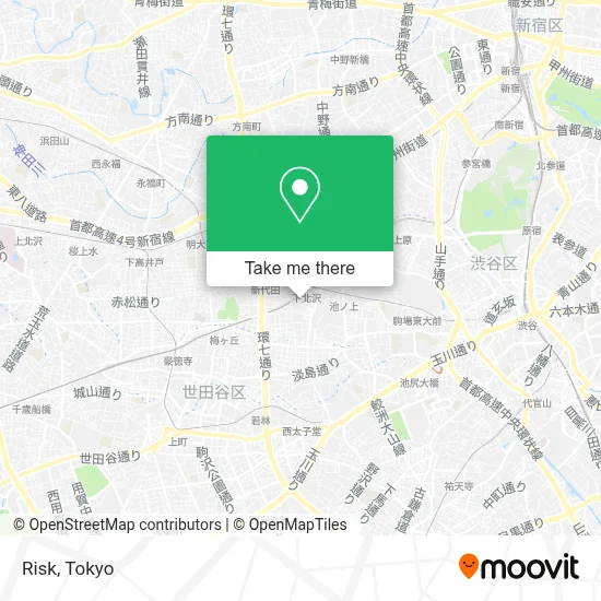 Risk map