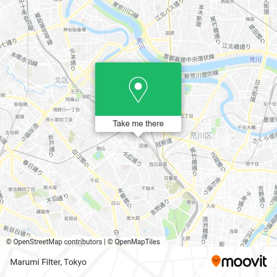 Marumi Filter map