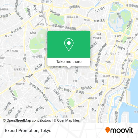 Export Promotion map