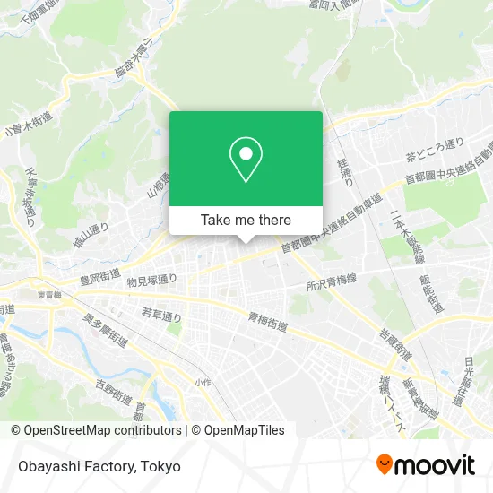 Obayashi Factory map