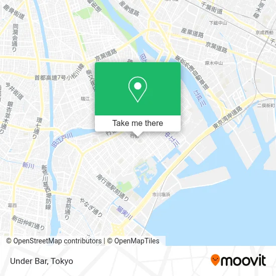 Under Bar map
