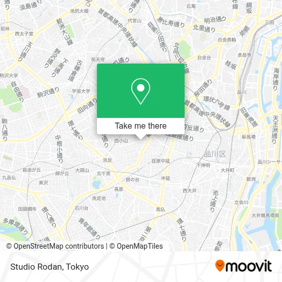 Studio Rodan map