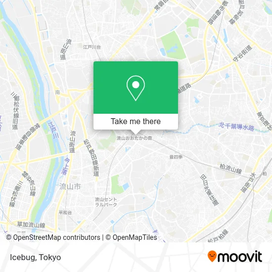 Icebug map