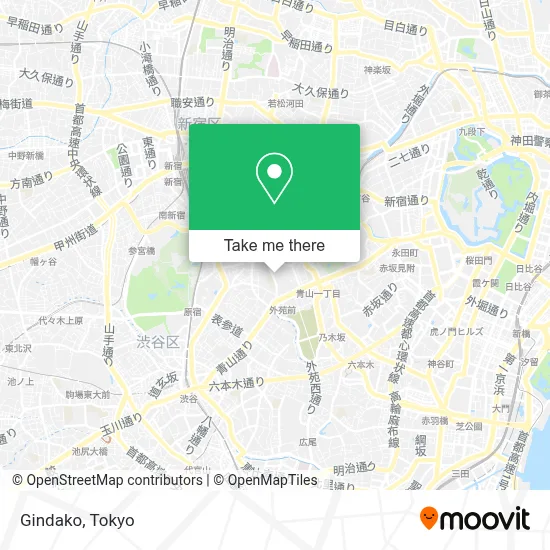 Gindako map