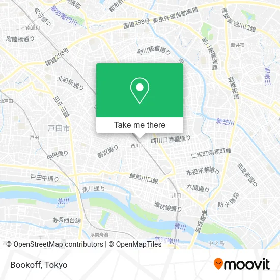 Bookoff map