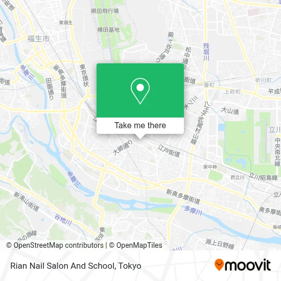 Rian Nail Salon And School map