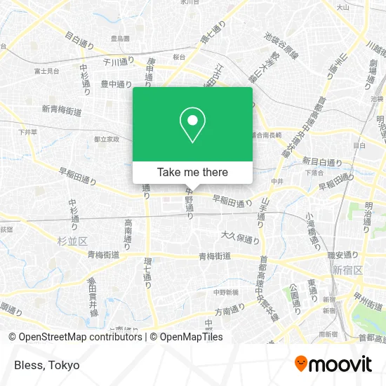Bless map