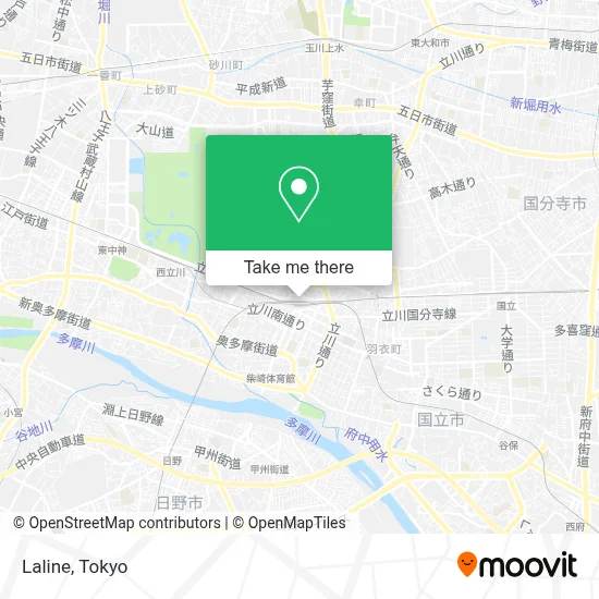 Laline map