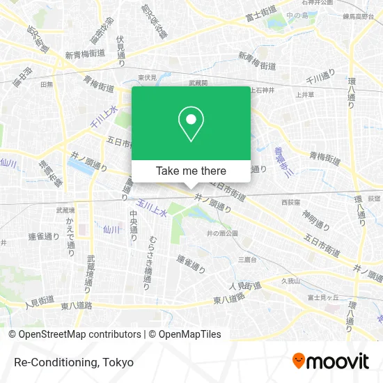 Re-Conditioning map
