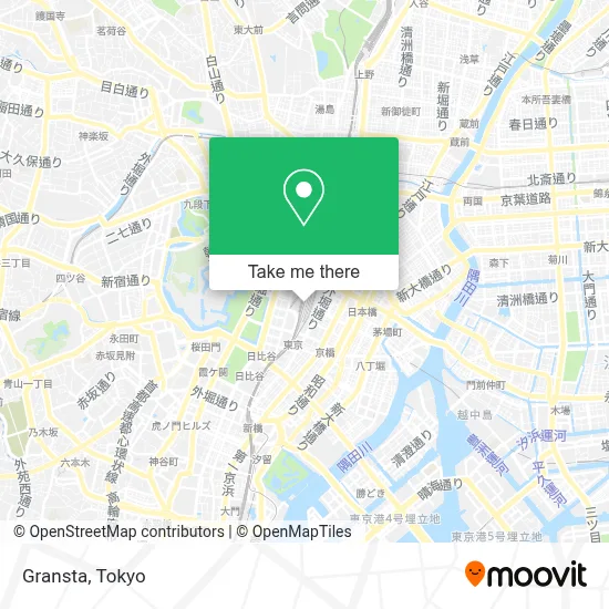 Gransta map