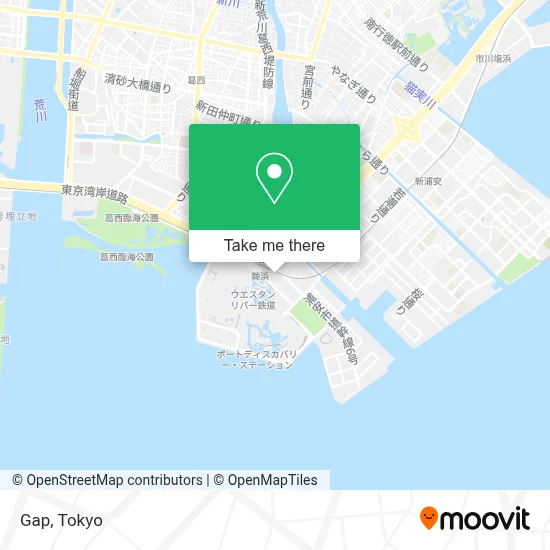 Gap map