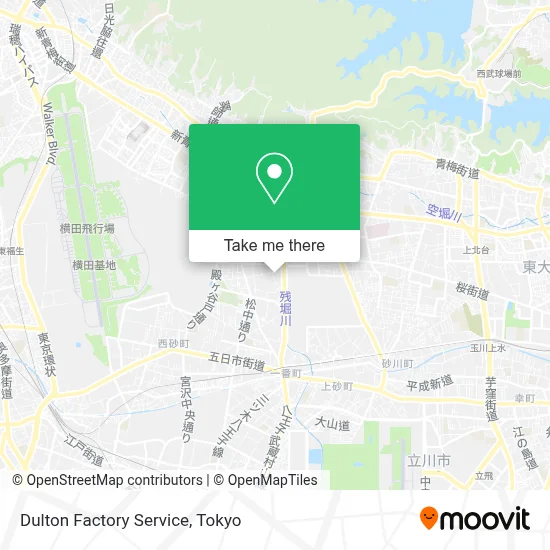 Dulton Factory Service map