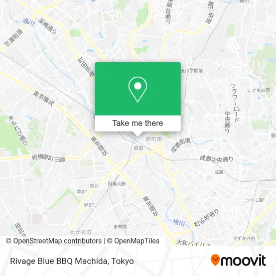 Rivage Blue BBQ Machida map