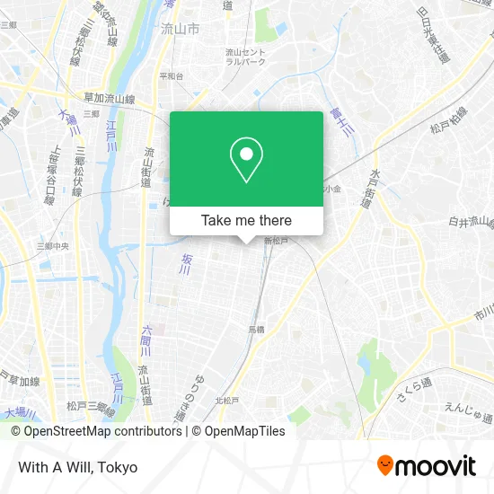 With A Will map