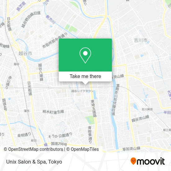 Unix Salon & Spa map