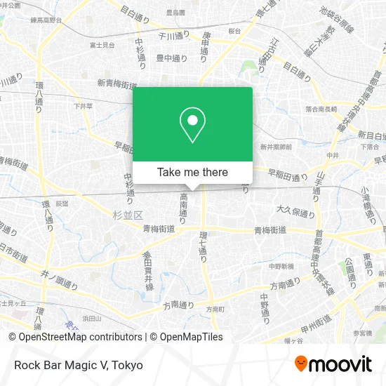Rock Bar Magic V map