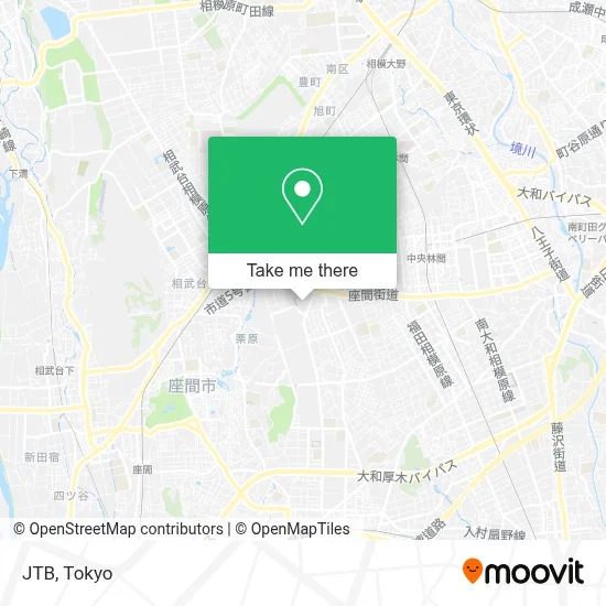 JTB map