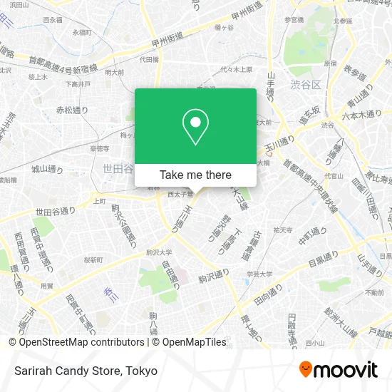 Sarirah Candy Store map