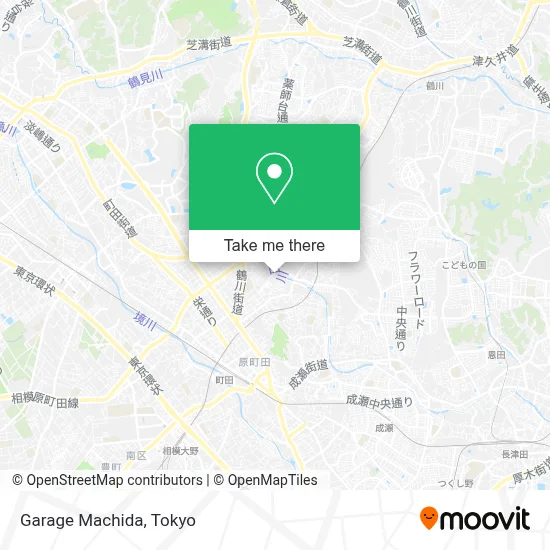 Garage Machida map