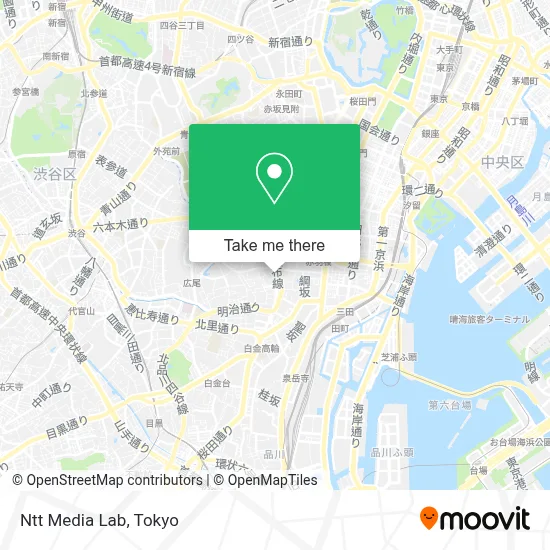 Ntt Media Lab map