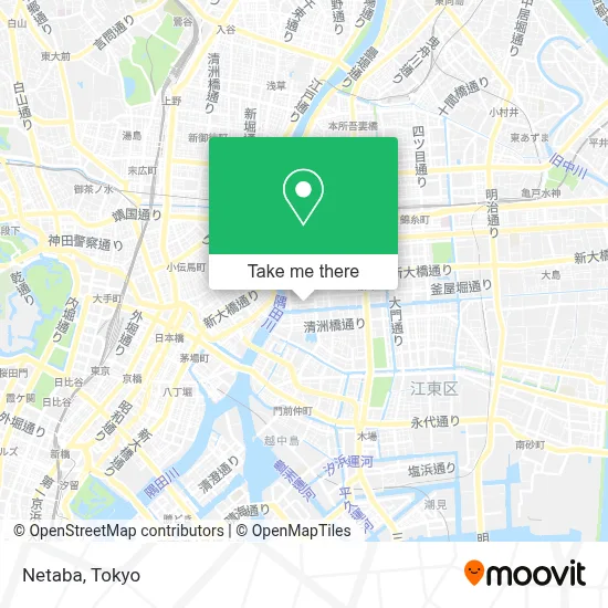 Netaba map