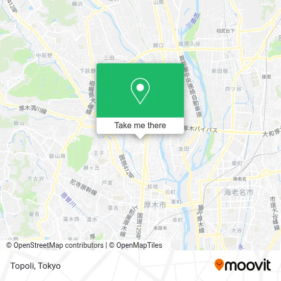 Topoli map