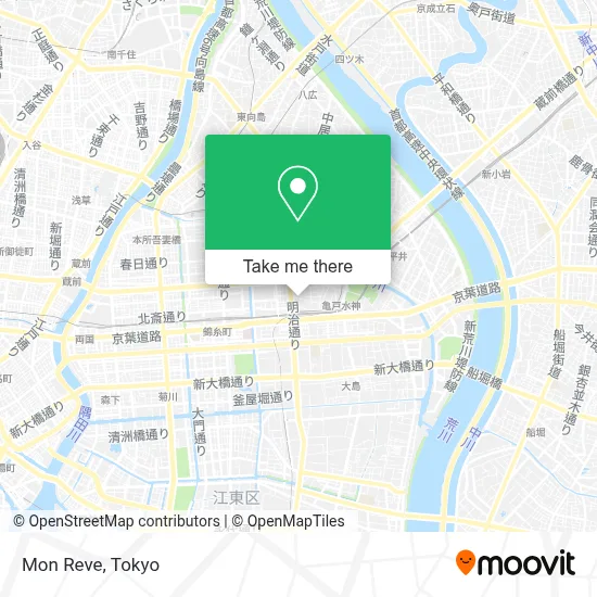 Mon Reve map