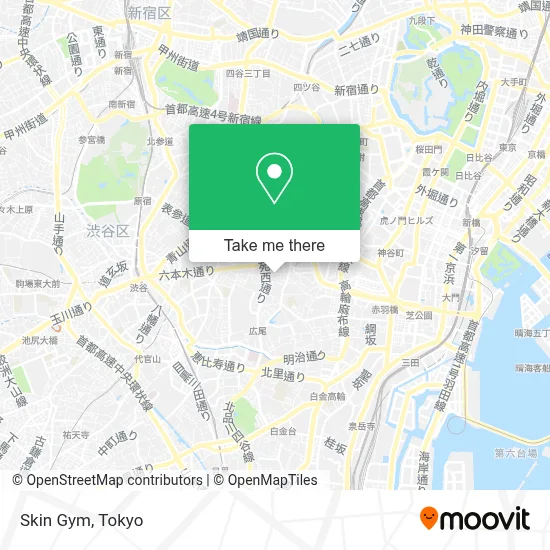 Skin Gym map