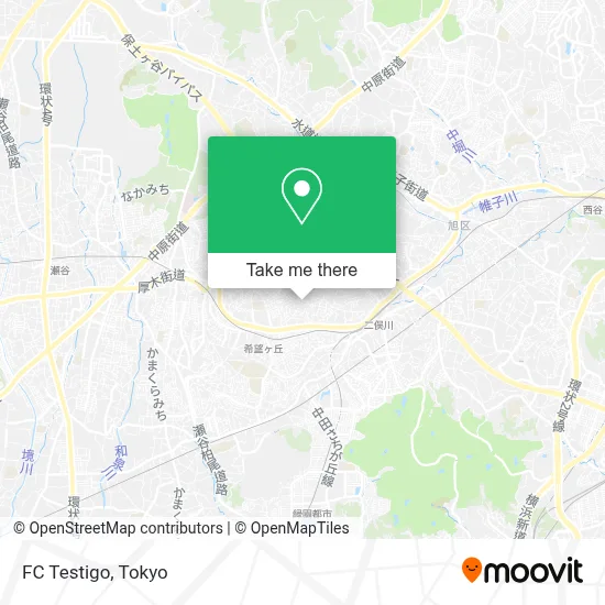 FC Testigo map