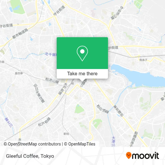Gleeful Coffee map