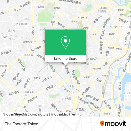 The Factory map