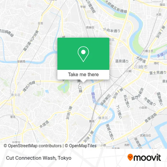 Cut Connection Wash map