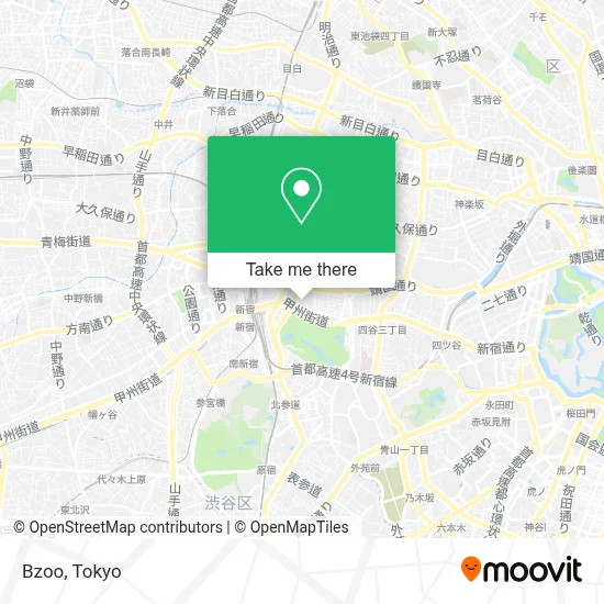 Bzoo map
