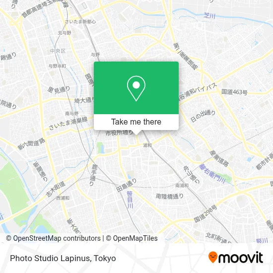 Photo Studio Lapinus map