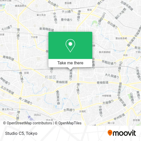 Studio C5 map