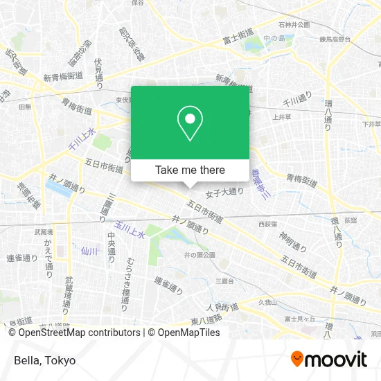 Bella map
