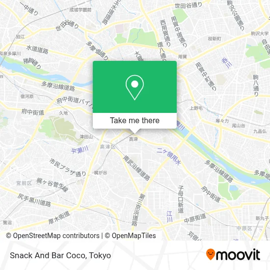 Snack And Bar Coco map
