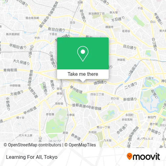 Learning For All map