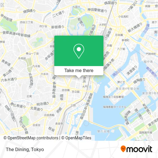 The Dining map