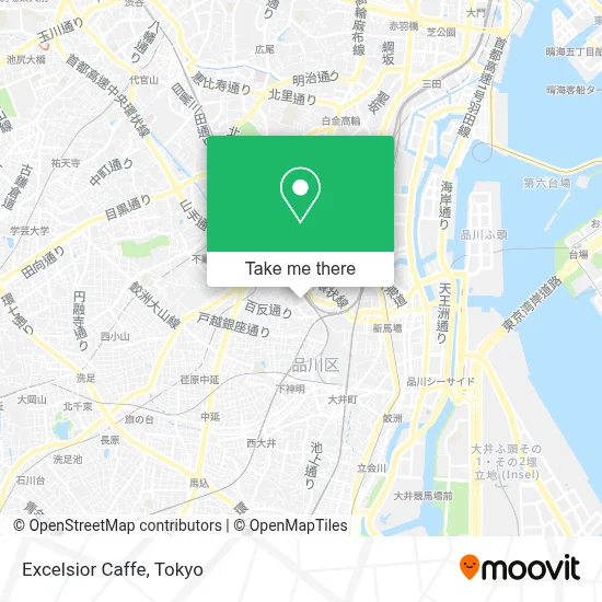 Excelsior Caffe map