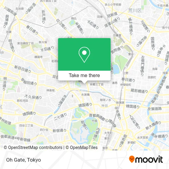 Oh Gate map